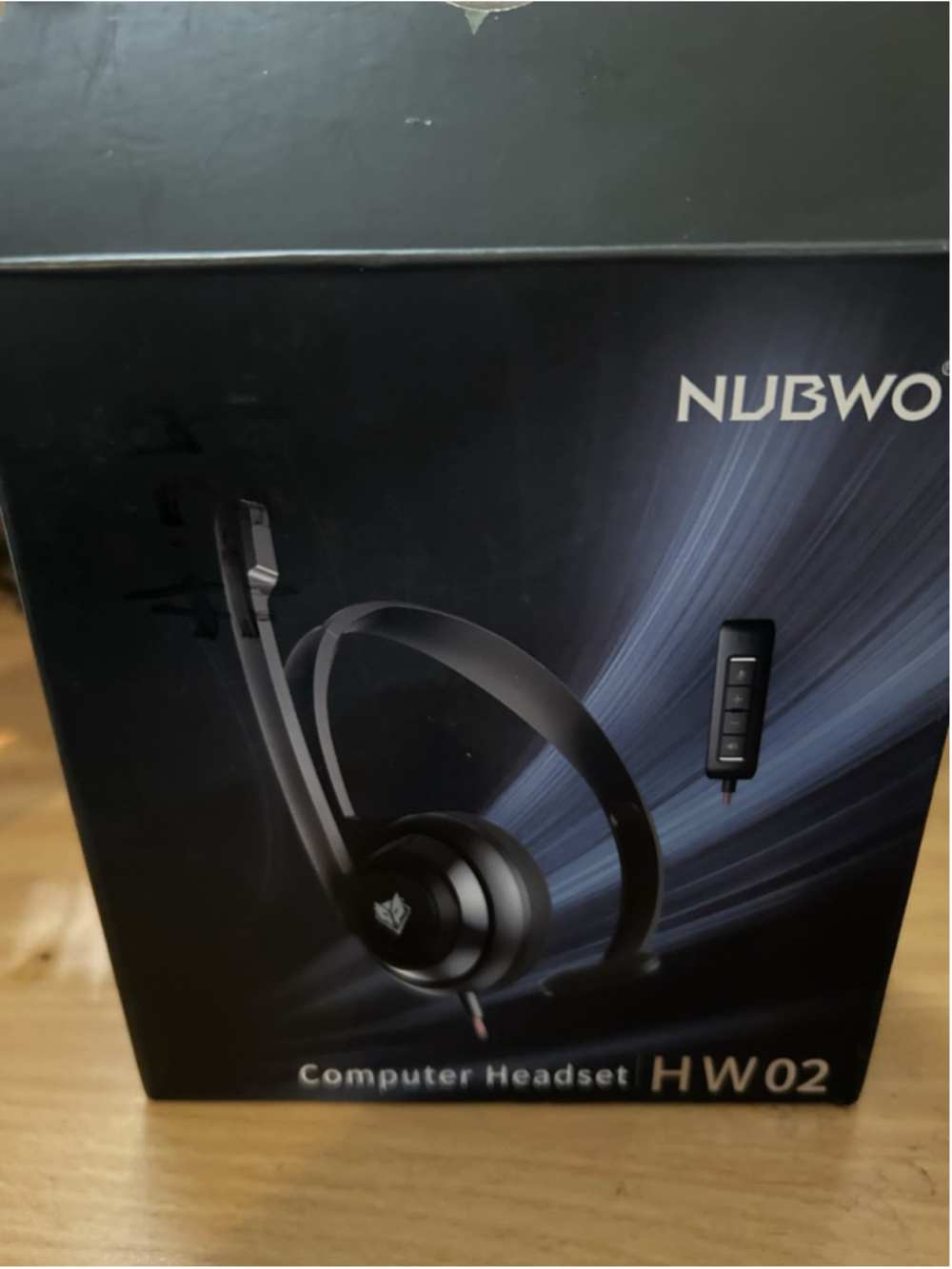 Nubwo Computer Headset HW02 Black Wired